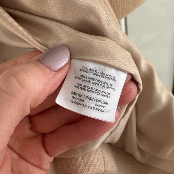 J. Crew Toggle Italian Wool Peacoat - Picture 9 of 9